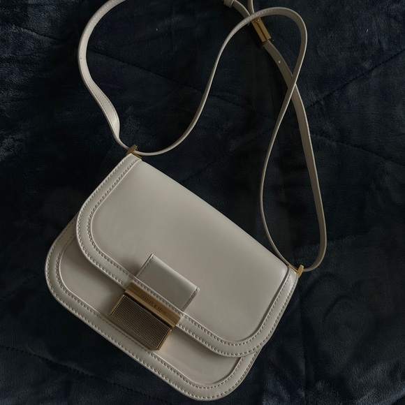 Charles & Keith Handbags - Charles & Keith - Charlot Bag - Ivory